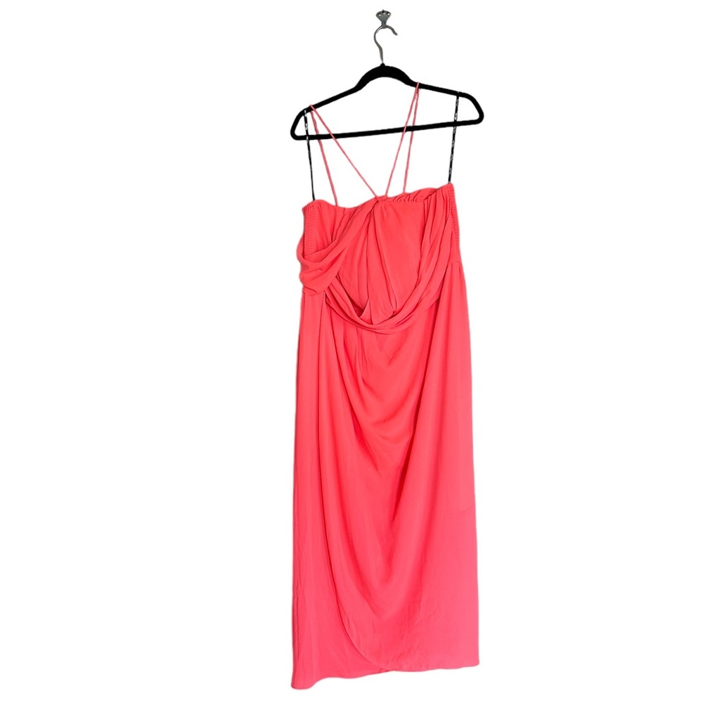 City Chic Orange Midi Dress - Picture 7 of 8